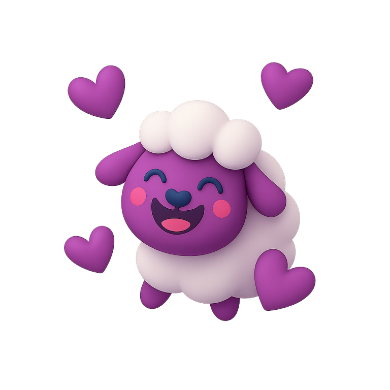Lovely sheep - emotions