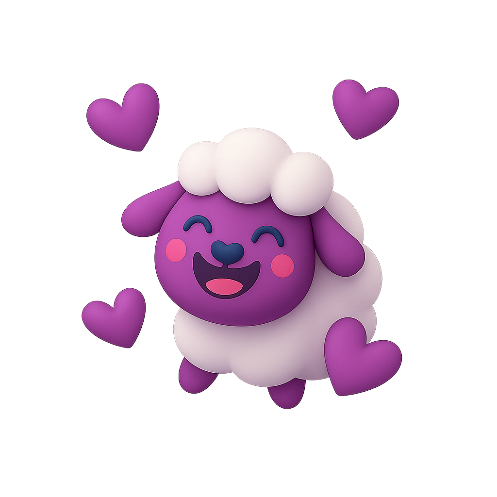 Lovely sheep - emotions