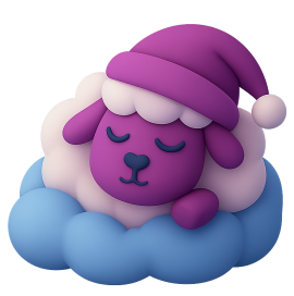 sleeping sheep